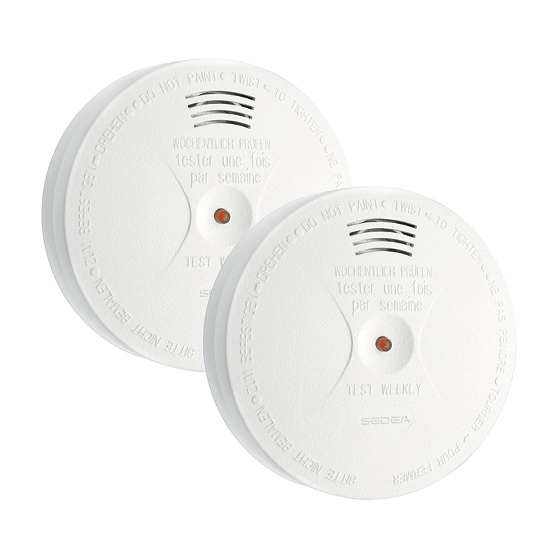 Lot De 2 Detecteurs De Fumee Sedea Bon état -  reconditionné disponible sur Electro Depot